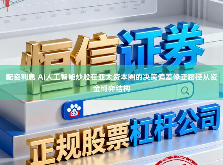 配资利息 AI人工智能炒股在亚太资本圈的决策偏差修正路径从资金博弈结构