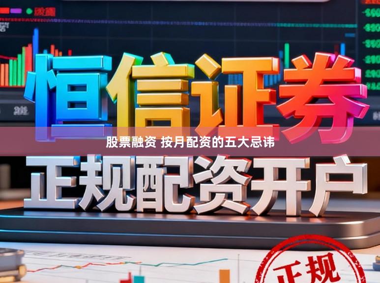 股票融资 按月配资的五大忌讳